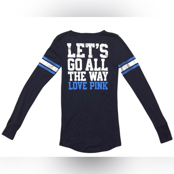 NWT Vintage VICTORIA’S SECRET PINK San Diego Chargers NFL Limited Edition Top M - Picture 2 of 5